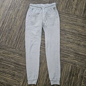 Mate SZ XS Moss 100% Organic Cotton Comfy Joggers Athleisure Loungewear